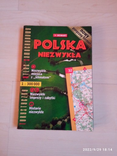 Zdjęcie oferty: Polska niezwykła. Turystyczny atlas samochodowy