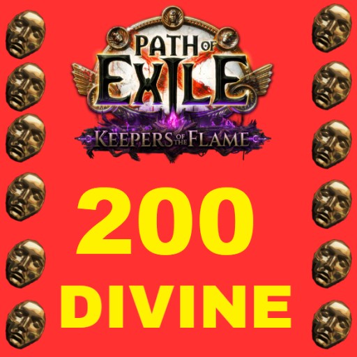 Zdjęcie oferty: 200 DIVINE ORB PATH OF EXILE LIGA ORBY KEEPERS OF THE FLAME NEW LEAGUE POE