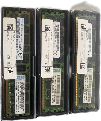 Zdjęcie oferty: IBM 16GB 2RX4 PC3 14900R DDR3 1866  46W0670