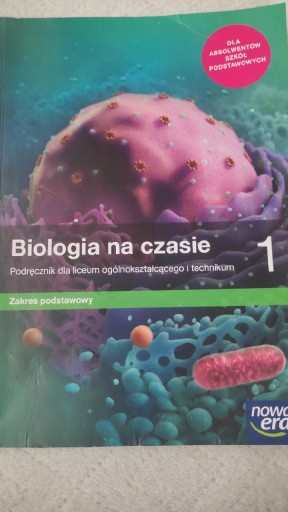 Zdjęcie oferty: Biologia na czasie podręcznik 