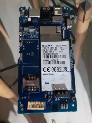 Zdjęcie oferty: Sprzedam Płyte Główną Sony Xperia D2005