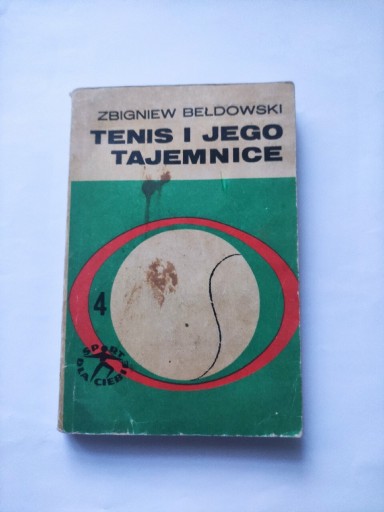 Zdjęcie oferty: Książka Tenis i jego tajemnice. 1970r. 