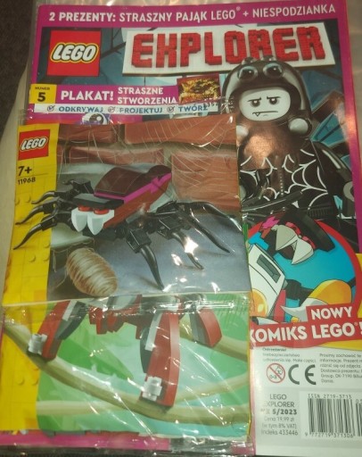 Zdjęcie oferty: Gazeta z dwoma zestawami lego