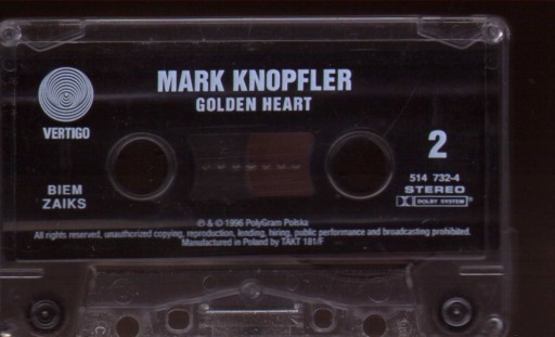 Zdjęcie oferty: Mark Knopfler - Golden Heart