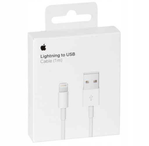 Zdjęcie oferty: Kabel USB iPhone Apple Lightning 1m  