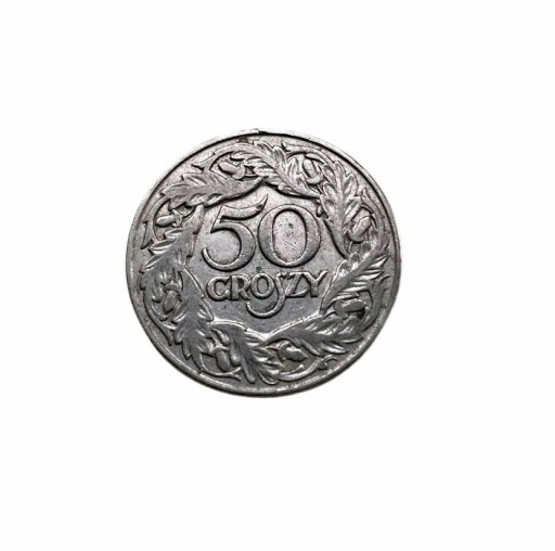 Zdjęcie oferty: 50 gr 1923 - moneta wybita w niklu