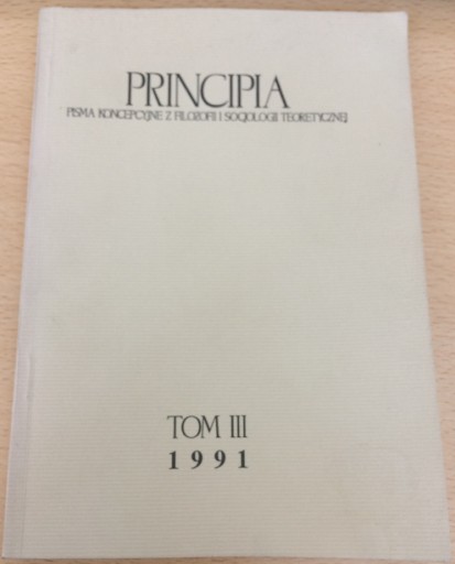 Zdjęcie oferty: Principia tom III (1991) Stróżewski, Heidegger