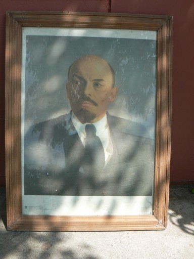 Zdjęcie oferty: reprodukcja Lenina wymiary 74 na 56 cm