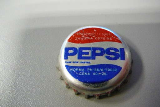 Zdjęcie oferty: Kapsel Pepsi cena 40 zł