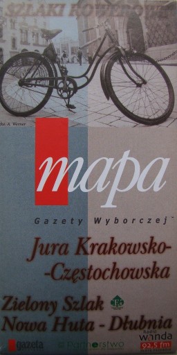 Zdjęcie oferty: Jura krakowsko-częstochowska. Szlaki rowerowe.