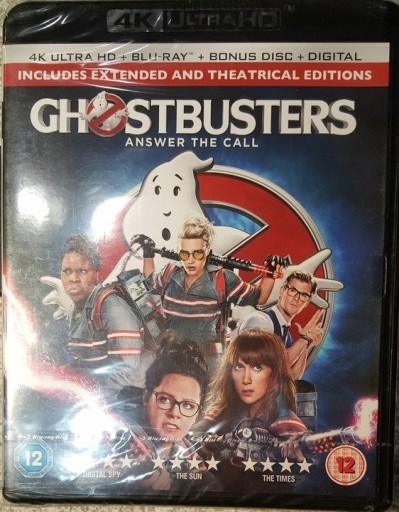 Zdjęcie oferty: Ghostbusters (Pogromcy duchów) 4K UHD+ BR folia