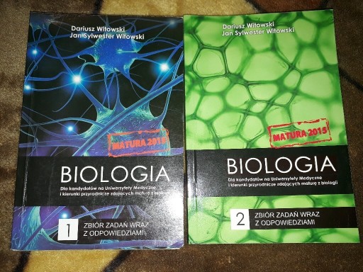 Zdjęcie oferty: Biologia Witkowski 1, 2 Matura 2015