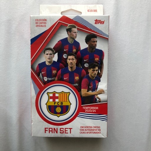 Zdjęcie oferty: Karty Fan Set Barcelona 2023/2024