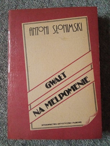 Zdjęcie oferty: Gwałt na Melpomenie - Słonimski