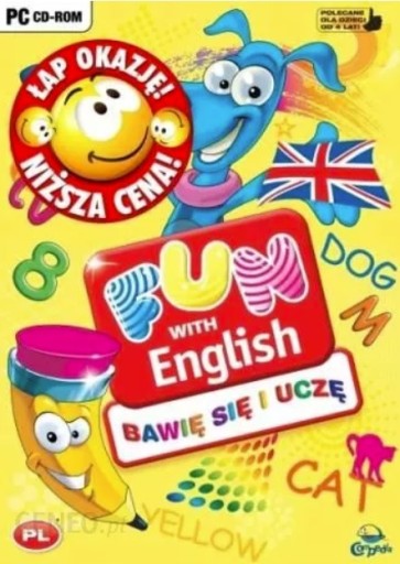 Zdjęcie oferty: Gra NAUKA i ZABAWA dla dzieci angielski ENGLISH
