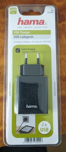 Zdjęcie oferty: Hama 00121978 Ładowarka do telefonu komórkowego