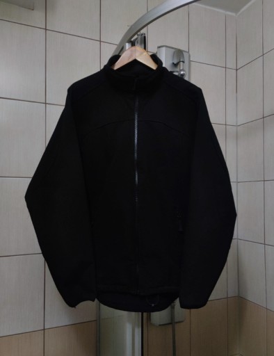 Zdjęcie oferty: bluza Softshell męski XXL XL czarna ciemna zasuwan