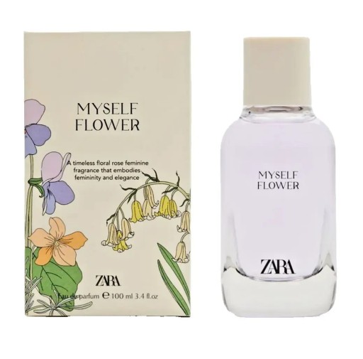 Zdjęcie oferty: Perfumy ZARA MYSELF FLOWER 100 ML woda perfumowana
