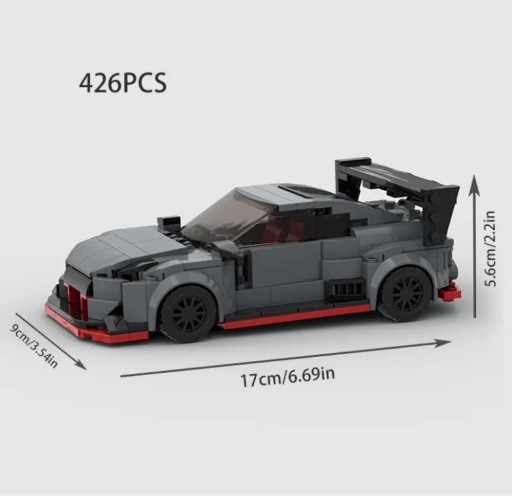 Zdjęcie oferty: Klocki wzór LEGO NIssan R35 Autko Samochód Prezent