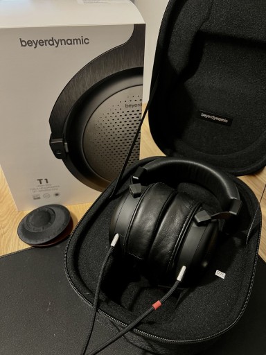 Zdjęcie oferty: Słuchawki Beyerdynamic T1 gen. 3, pady Dakoni, mod