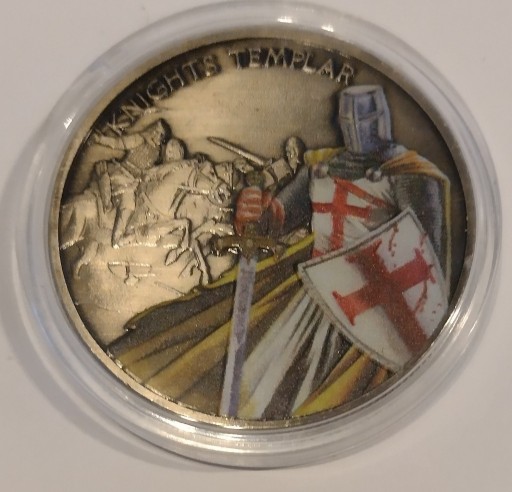 Zdjęcie oferty: Knight Templary Coin 