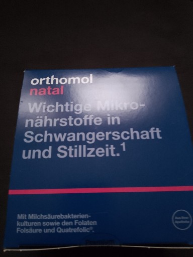 Zdjęcie oferty: Orthomol Natal 30 kapsułek i saszetek 