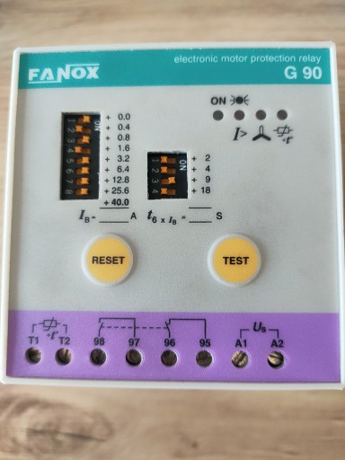 Zdjęcie oferty: Fanox G90 Elektroniczne zabezpieczenie silników 