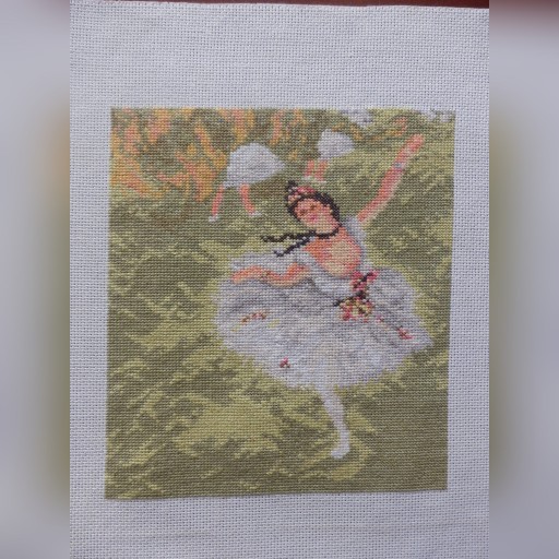 Zdjęcie oferty: Haft krzyżykowy: E. DEgas - Gwiazda