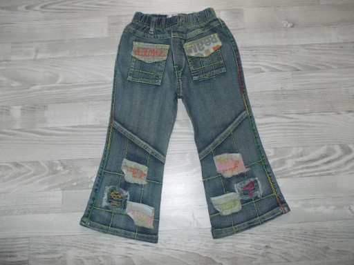Zdjęcie oferty: Spodnie dżinsowe 104 / 3-4 latka T.Y.K (228)