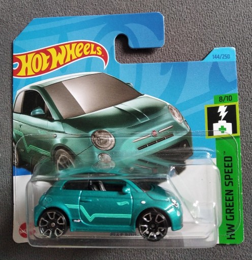 Zdjęcie oferty: HOT WHEELS  .  FIAT 500e  . autko resorówka