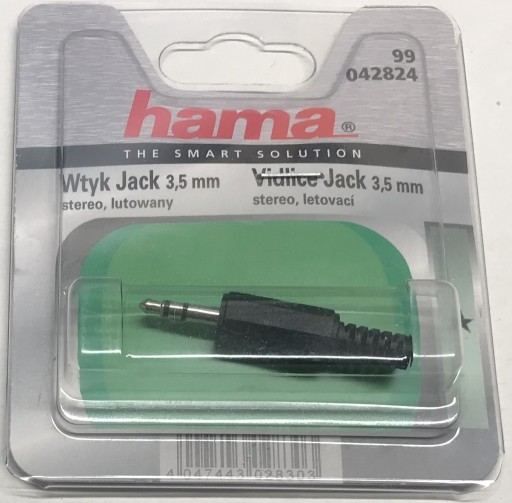 Zdjęcie oferty: Wtyk Jack 3,5mm hama