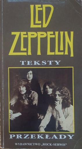 Zdjęcie oferty: Led Zeppelin- Teksty Przekłady