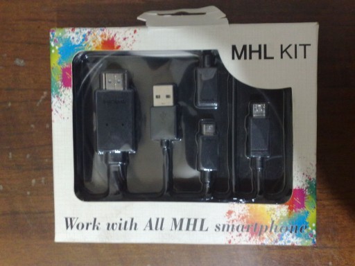Zdjęcie oferty: Adapter MHL do HDMI, 5-Pin/11-Pin, 2m - nowy