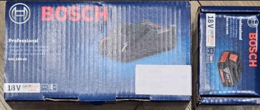 Zdjęcie oferty: Bosch GBA 4Ah + ładowarka GAL 18v-40 gwarancja