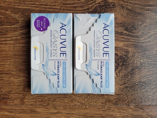 Zdjęcie oferty: Soczewki toryczne Acuvue Oasys -5.50 -6.00