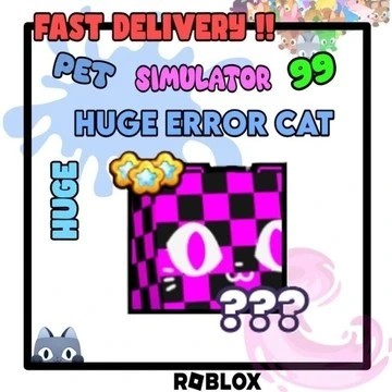 Zdjęcie oferty: PS99/PET SIMULATOR 99 HUGE  ERROR CAT