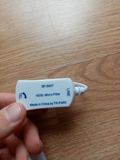 Zdjęcie oferty: Mikro-filtr ADSL/DSL 