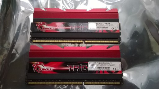 Zdjęcie oferty: Pamięć RAM G.Skill Trident X DDR3 8GB 2400MHz CL10