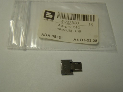 Zdjęcie oferty:  Adapter OTG microUSB - USB