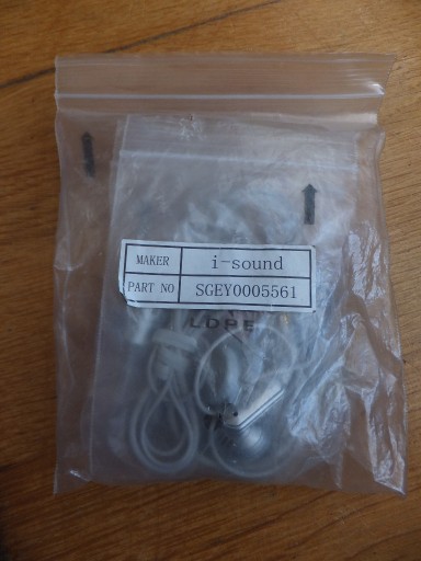 Zdjęcie oferty: Zestaw słuchawkowy LG i-sound SGEY0005561 NOWY