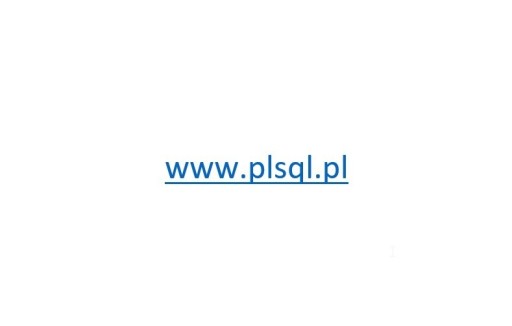 Zdjęcie oferty: plsql.pl