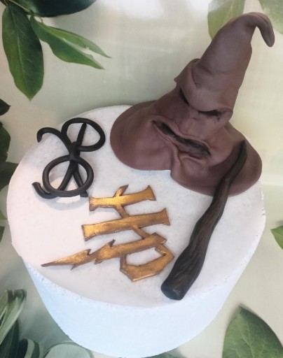Zdjęcie oferty: Dekoracja na tort Harry Potter Urodziny Tiara