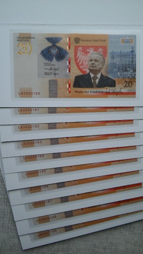 Zdjęcie oferty: L. Kaczyński Zestaw 9 szt Unikatowe Nr 160 do 168