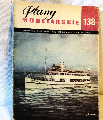 Zdjęcie oferty: Plany Modelarskie GRAŻYNA  i TARTANA z 1870 nr.138