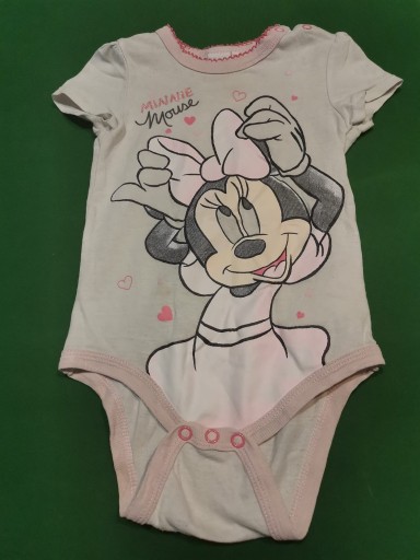 Zdjęcie oferty: Body Disney krótki rękaw - rozm. 80