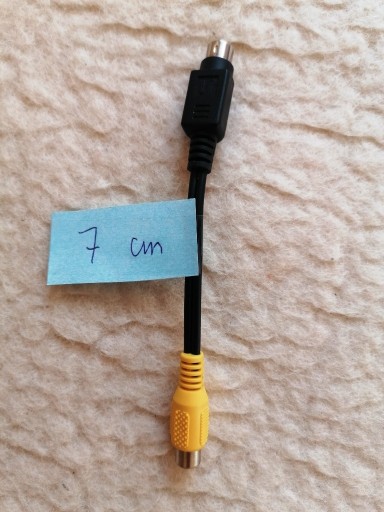 Zdjęcie oferty: Kabel przejściówka adapter RCA cinch mini-DIN 4PIN