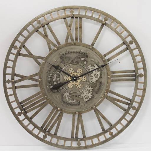 Zdjęcie oferty: DUŻY metalowy zegar ścienny 125291 śr 90cm