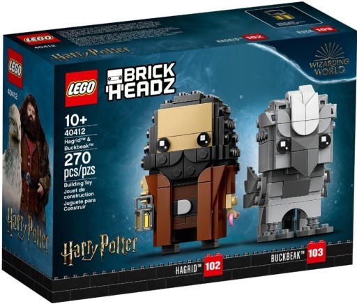 Zdjęcie oferty: LEGO 40412 BrickHeadz - Hagrid i Hardodziob !