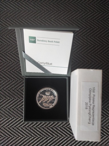 Zdjęcie oferty: 10 zł Polska Reprezentacja Olimpijska - PyeongChang 2018 + folder