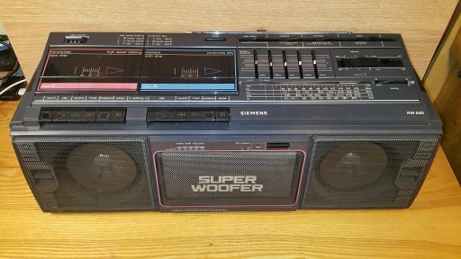 Zdjęcie oferty: Siemens RM 840 zabytkowy boombox, radiomagnetofon